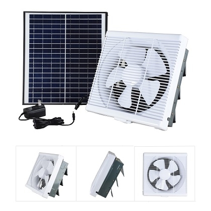 Quạt thông gió năng lượng mặt trời QTG01