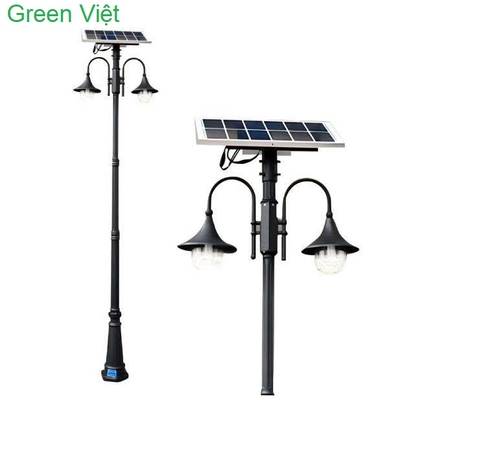 Bộ Cột Đèn Năng Lượng Mặt Trời Sân Vườn CV-1015