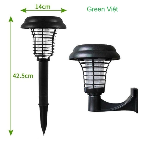 Đèn bắt côn trùng năng lượng mặt trời GV-GDL07
