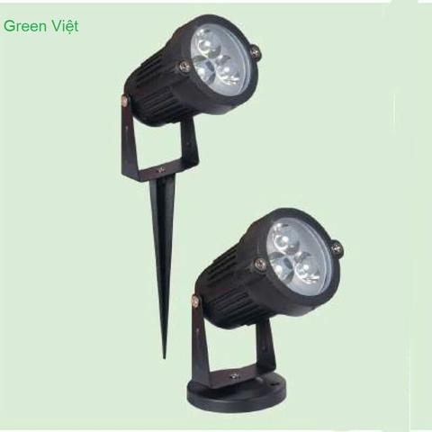 Đèn Cắm cỏ sân vườn GV18 trang trí chiếu hắt cây ngoài trời