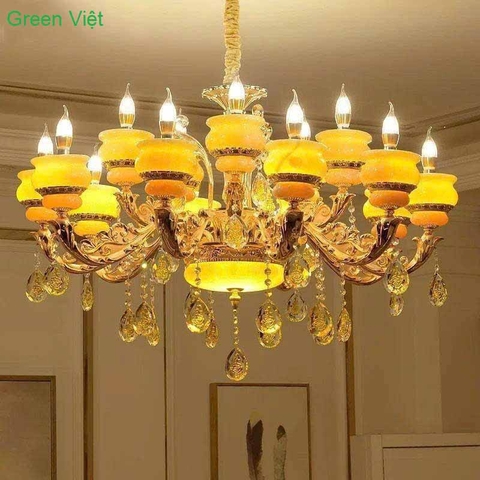 Đèn chùm đá cao cấp DCDC12 phòng khách