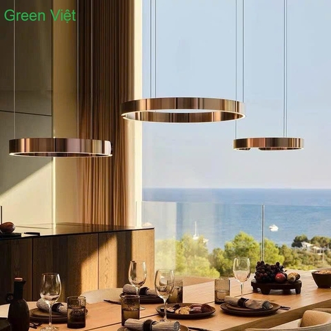 Đèn Chùm Ringled Ringled-D400 Cao Cấp Green Việt