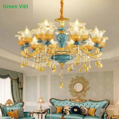 Đèn chùm treo phòng khách cao cấp DC1024