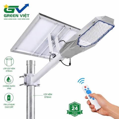 Đèn Đường năng lượng mặt trời 1000W CT1000 Cao Cấp Green Việt