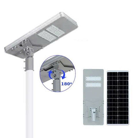 Đèn Đường Năng Lượng Mặt Trời DCD-60W Công Trình Vỏ Nhôm