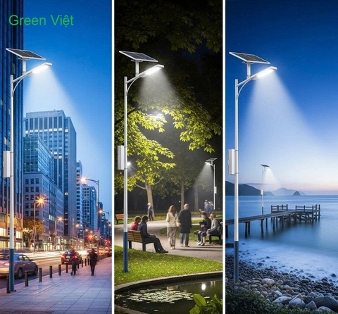 Đèn đường năng lượng mặt trời Rạng đông 30W