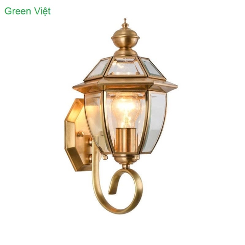 Đèn gắn tường trang trí DTG12 Cổ Điển Green Việt