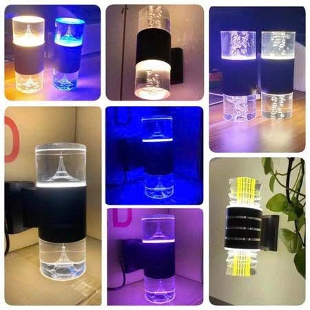 Đèn led trụ pha lê 2 đầu D90 DTTG-02 hình giọt nước