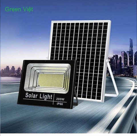 Đèn năng lượng mặt trời 200W PNLL200 Sân Vườn, Công Viên