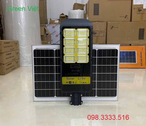 Đèn năng lượng mặt trời 300w JD-Z300 Chính Hãng Green Việt