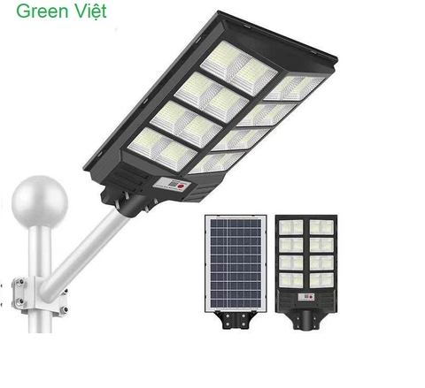 Đèn năng lượng mặt trời 400W PLC400 Cảm Biến Chuyển Động