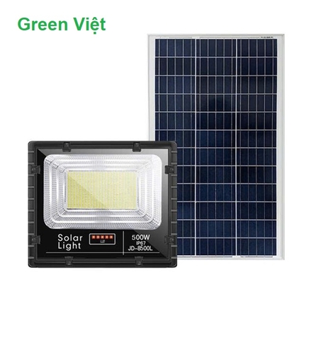 Đèn năng lượng mặt trời 500W JD.8500L - Green Việt