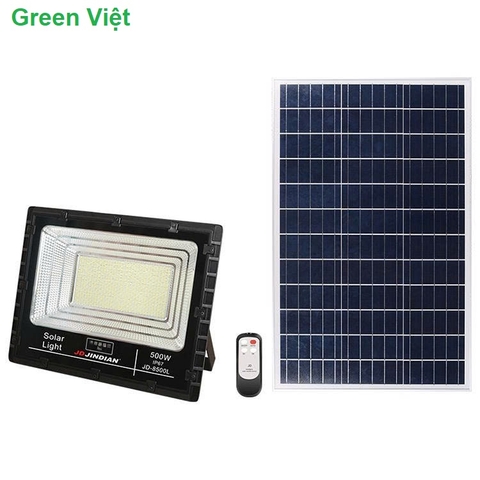 Đèn năng lượng mặt trời 500W JD.8500L - Green Việt