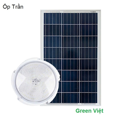 Đèn năng lượng mặt trời ốp trần 100w DOT100