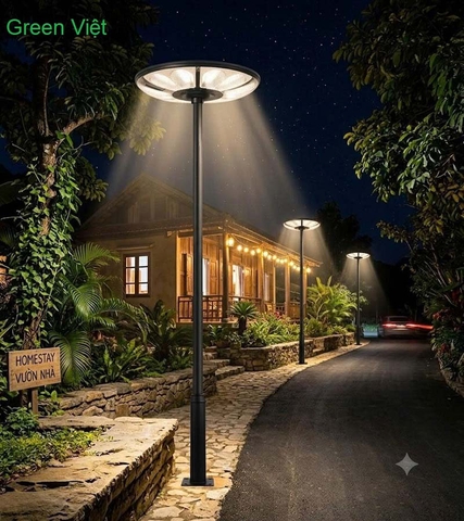 Đèn Năng Lượng Mặt Trời UFO 800W Siêu Sáng U800