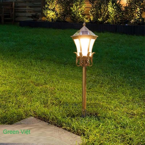 Đèn năng lượng mặt trời trụ trang trí sân vườn GV-011