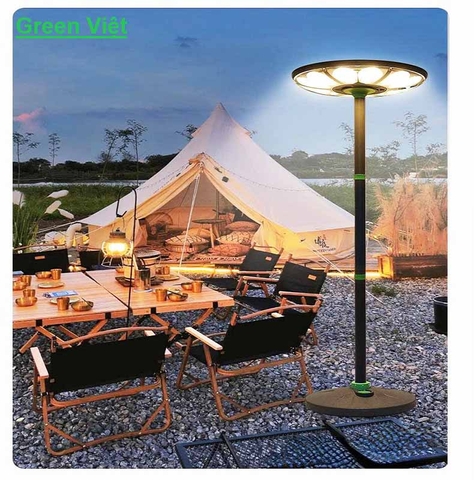 Đèn năng lượng mặt trời UFO 500w ánh sáng vàng