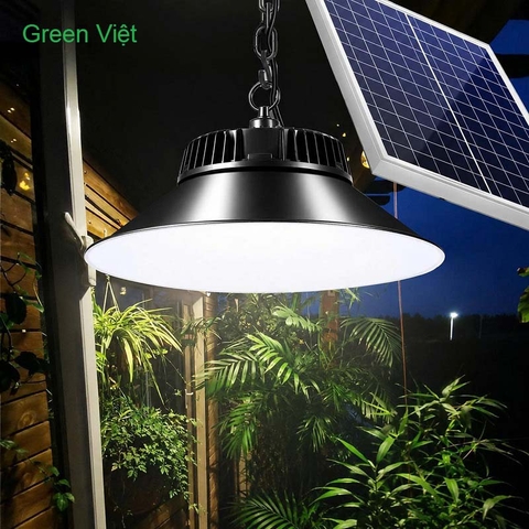 Đèn Nón Năng Lượng Mặt Trời 150W Trong Ngoài Nhà, Nhất Trang Trí
