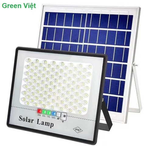 Đèn Pha Chống Chói Năng Lượng Mặt Trời 100W CC-100