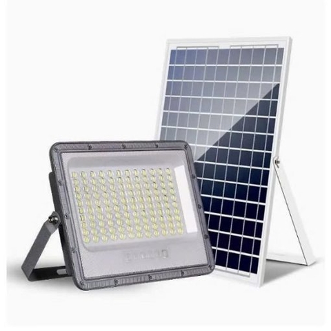 Đèn Pha Năng Lượng Mặt Trời 100w PNLM100 Vỏ Nhôm