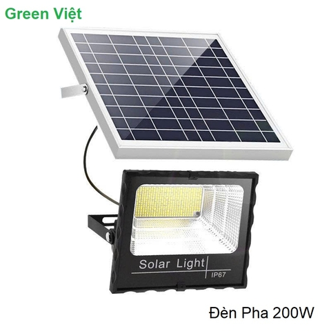 Đèn Pha Năng Lượng Mặt Trời 200W PTN-200