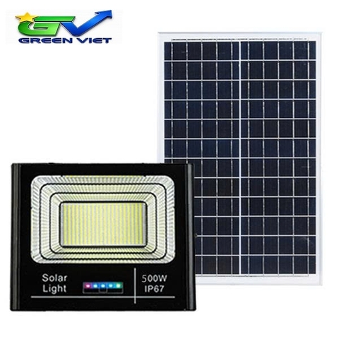 Đèn pha năng lượng mặt trời 500w PL500 Cao Cấp