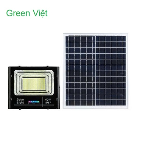 Đèn Pha Năng Lượng Mặt Trời 60W PV60 Cao Cấp