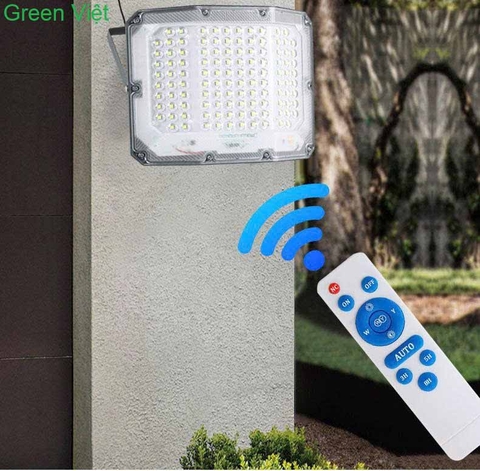 Đèn pha năng lượng mặt trời FL-100W, 200W, 300W 3 mặt mẫu mới 2026