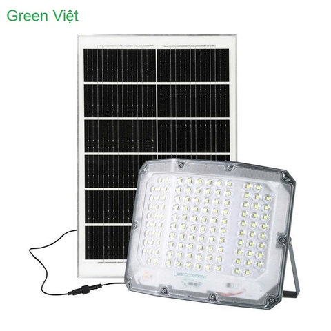 Đèn pha năng lượng mặt trời FL-100W, 200W, 300W 3 mặt mẫu mới 2026