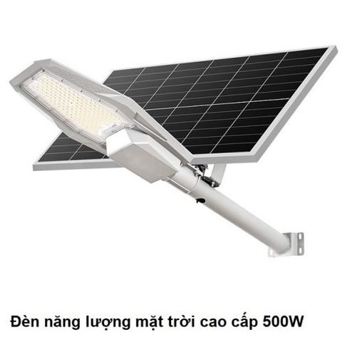 Đèn Phi Thuyền 500W Năng Lượng Mặt Trời PT500