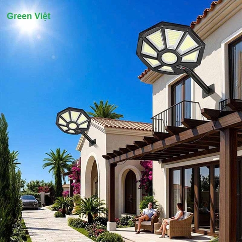 Đèn Sân Vườn Năng Lượng Mặt Trời UF-500W