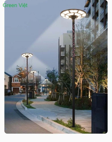 Đèn Sân Vườn Solar Light UFO-500W - Green Việt
