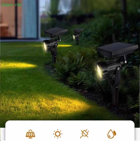 Đèn Solar Light SVGV-12 Trang Trí Sân Vườn