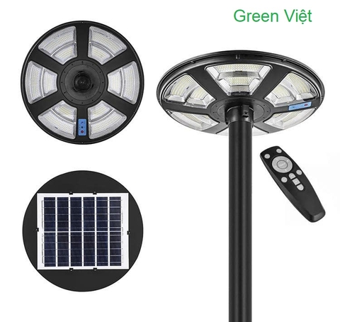 Đèn Solar Light UFO-1000W-V Lắp Sân Vườn, Công Viên