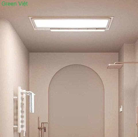 Đèn Sưởi Nhà Tắm Green Việt KV8 Âm Trần 5 Chức Năng Trong 1