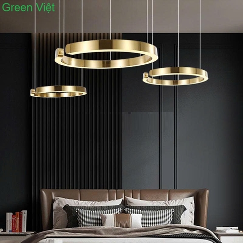 Đèn Thả Pha Lê 3 Vòng LUXURY DCPL07