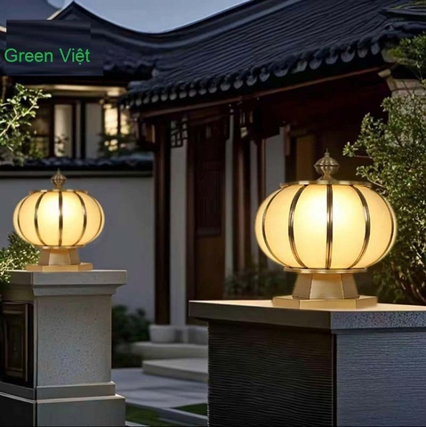 Đèn Trụ Cổng Năng Lượng Mặt Trời T40
