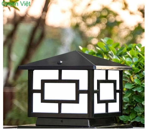 Đèn trụ cổng trang trí TCDL04 25Cm, 30Cm Sân Vườn Trụ Cổng