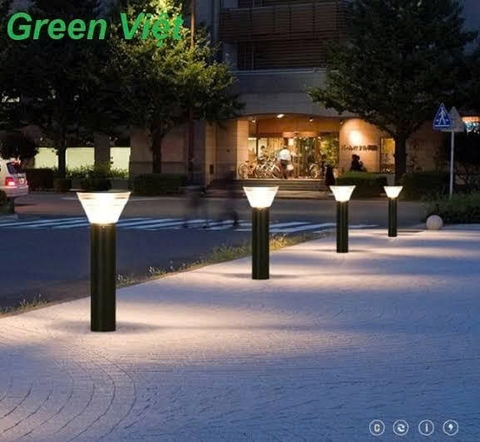 Đèn trụ năng lượng mặt trời sân vườn GV-GDL-B007 (80cm)