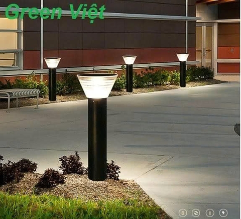 Đèn trụ năng lượng mặt trời sân vườn GV-GDL-B007 (80cm)