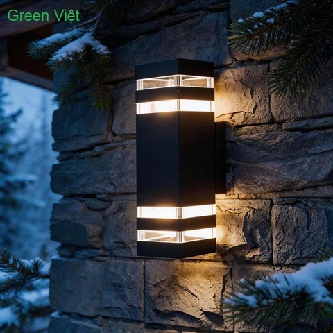 Đèn trụ tháp pha lê 2 đầu TT-01 Trang Trí