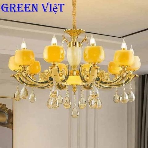 Đèn chùm đá cao cấp DCDC12 phòng khách