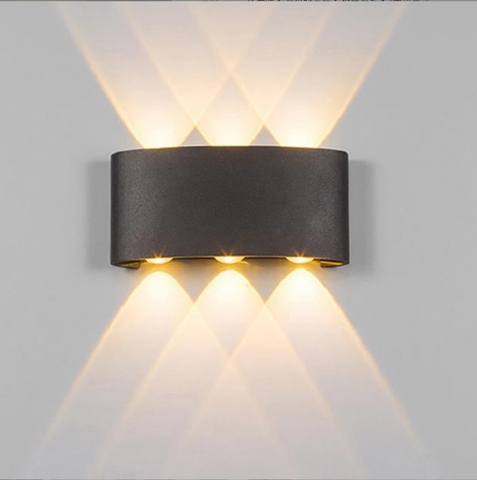 Đèn led gắn tường 6 tia
