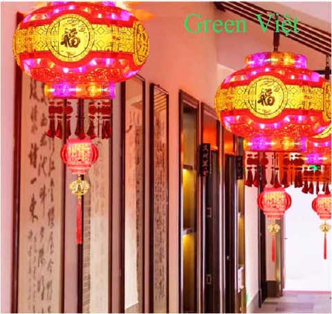 Đèn lồng điện trang trí TLD08 xoay 360 độ