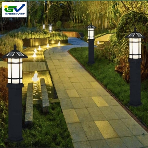Đèn năng lượng mặt trời trang trí sân vườn DTSV52