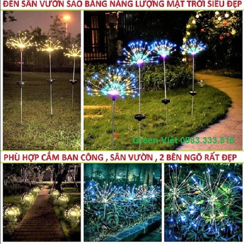 Đèn năng lượng mặt trời trang trí sân vườn TTSV-51