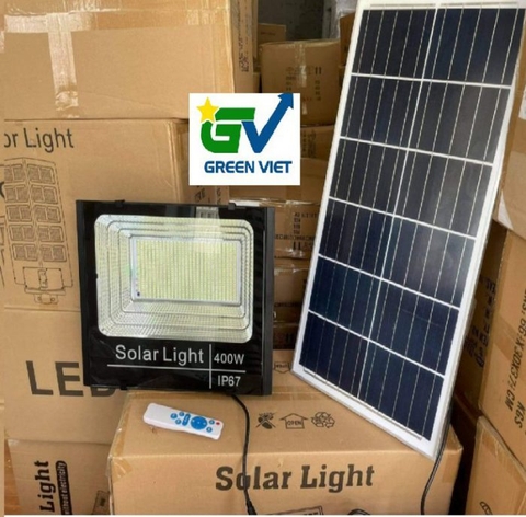 Nguyên lý hoạt động của đèn năng lượng mặt trời 400w vỏ nhôm siêu sáng