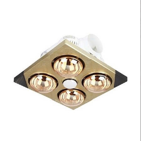Đèn Sưởi Nhà Tắm Âm Trần K4BT Kottmann 4 Bóng