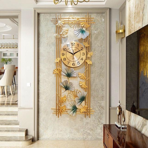 Đồng hồ treo tường decor nghệ thuật chuyện tình giàn thiên Lý K2816