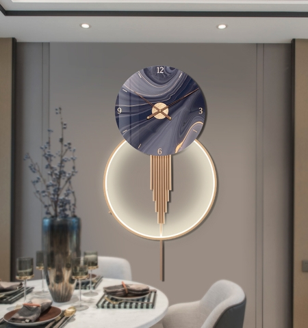 Đồng hồ nghệ thuật T1553 - Treo tường Decor 3D